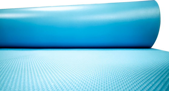 Blue IXPE 2mm Foam Underlay Noise Reduction Underlay For Wood Floor