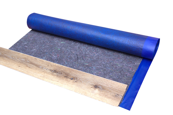 4mm Thick Durable Felt Floor Underlayment 1.1m Width Moisture Barrier